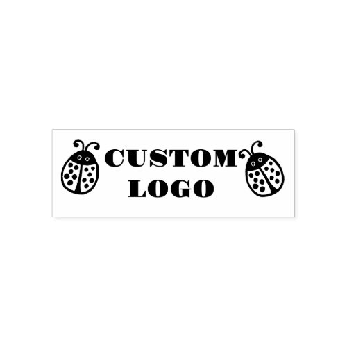 Custom Logo Ladybug Self_inking Stamp
