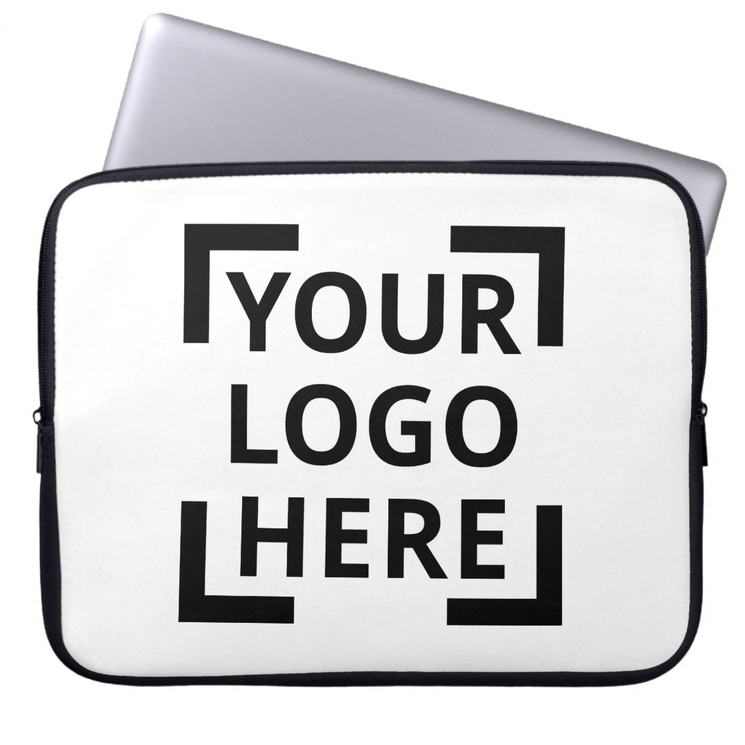 Custom Logo Laptop Sleeve Zazzle