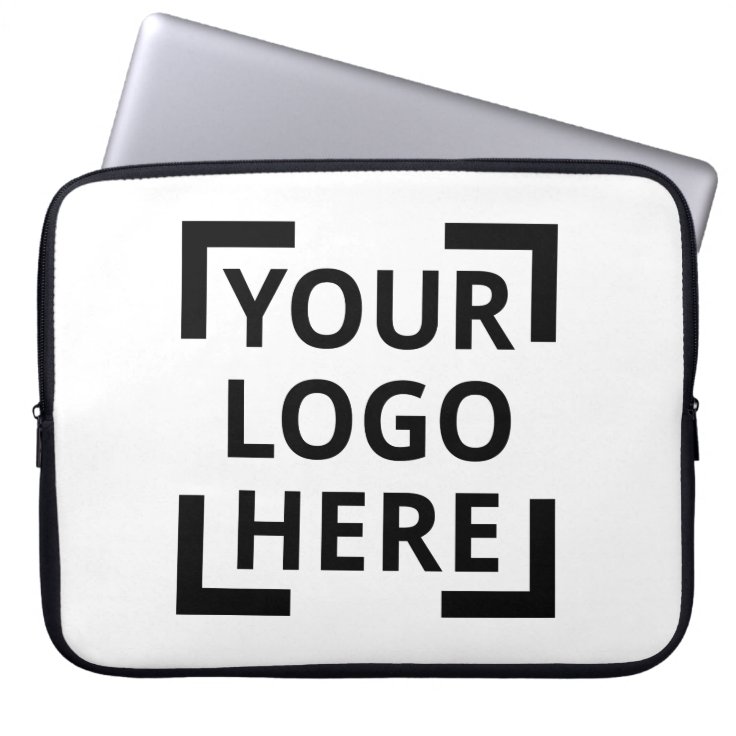 Custom Logo Laptop Sleeve Zazzle