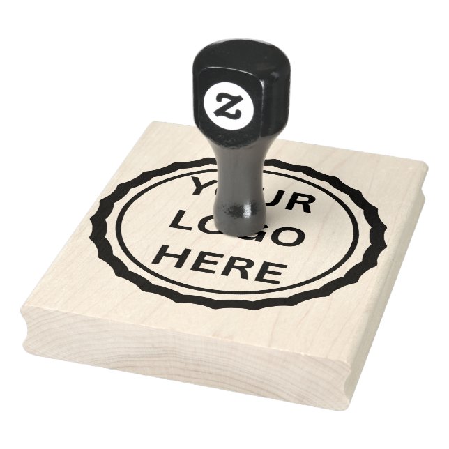 Custom Logo Large Rubber Stamp (Stamp)