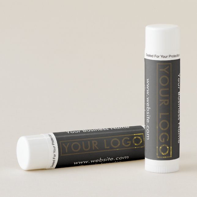 Custom Logo Lip Balm Natural Beeswax Paraben Free (Front)