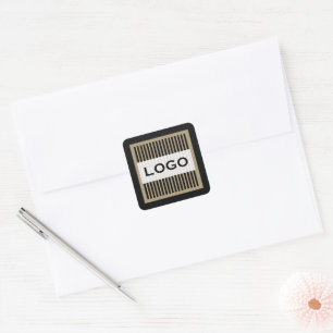 Custom Logo Logo Black Envelope Seal