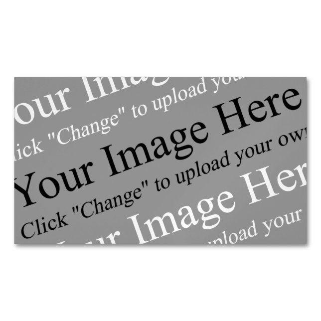 Custom Logo Magnetic Business Card (Front)