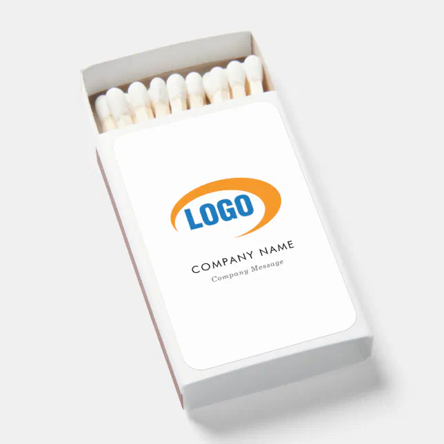 Custom Logo Matchboxes Zazzle