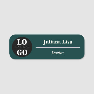 Custom Logo Medical Staff Employee Magnetic Name Tag