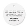 Custom logo message social media icon minimal tags