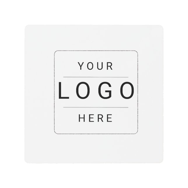 Custom Logo Metal Print (Front)