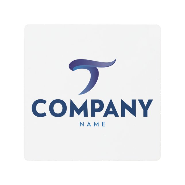 Custom logo metal wall decor (Front)