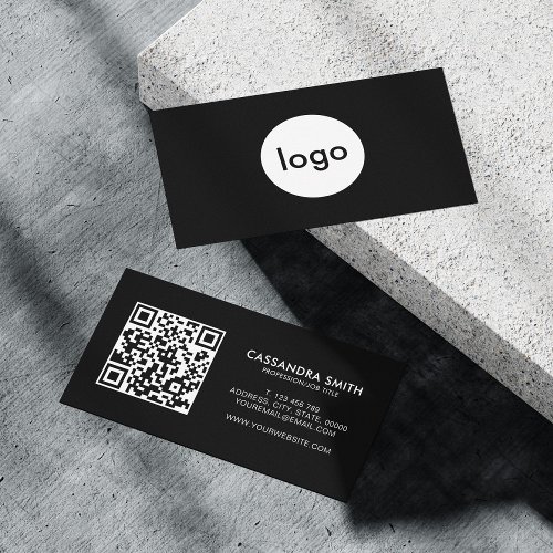 Custom Logo Minimalist Modern Business Card