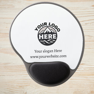 Custom Logo Minimalist Professional Staff Business Gel Mouse Pad
