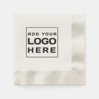 Tissue napkins printed with your own logo!
