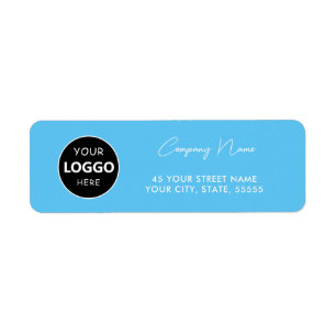 Custom logo modern business label