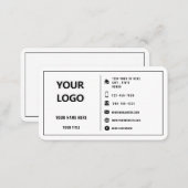 Custom Logo Modern Design Promotional Personalized Business Card (Front/Back)