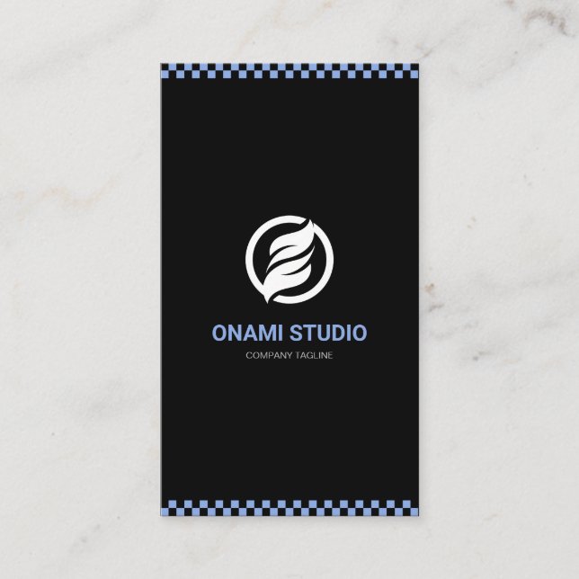 Custom Logo Modern Minimalist Personalized Busines Business Card (Front)