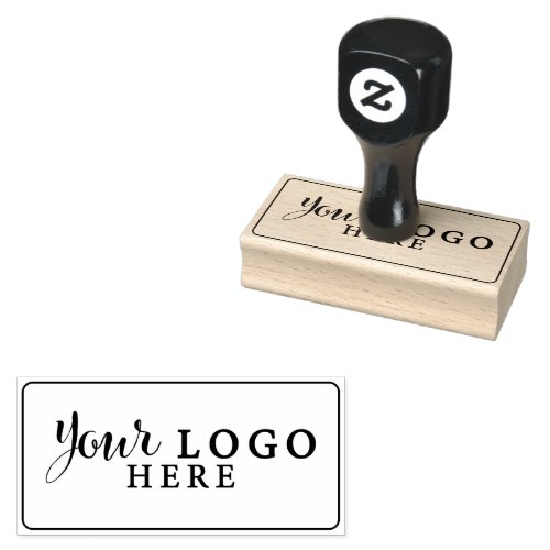 Custom Logo Modern Promotional Business Rubber Stamp