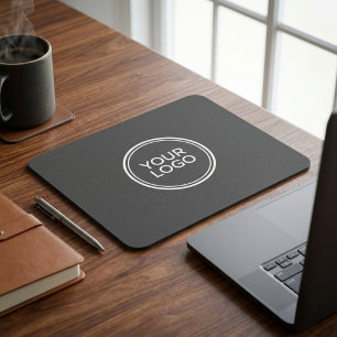 Custom Logo Mouse Pad Modern Minimalist Business