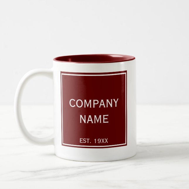 Custom Logo Mug - Employee Appreciation Gift (Left)
