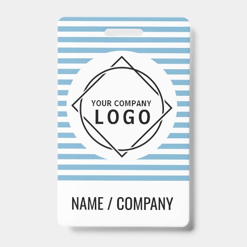 Custom Logo Name Badge | Personalized Business Nam