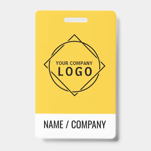 Custom Logo Name Badge | Personalized Business Nam
