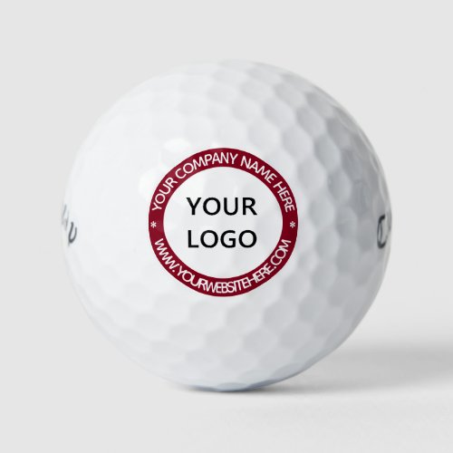 Custom Logo Name Golf Balls Stamp _ Custom Colors