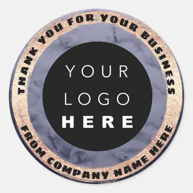  Custom Logo Name Gray Seal Gold Frame Sweet Cakes (Front)