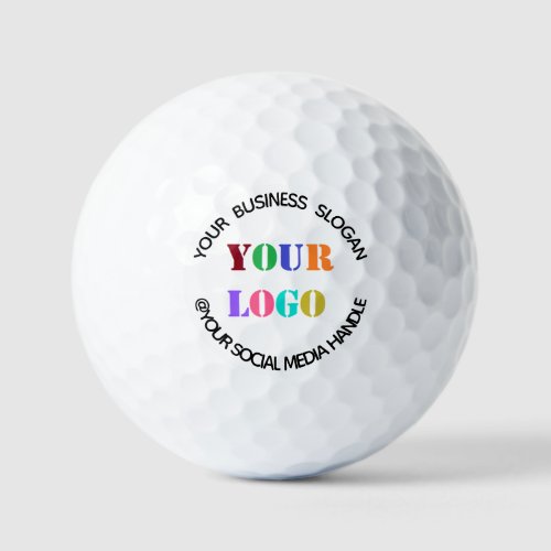 Custom Logo Name Info Professional Golf Balls Gift