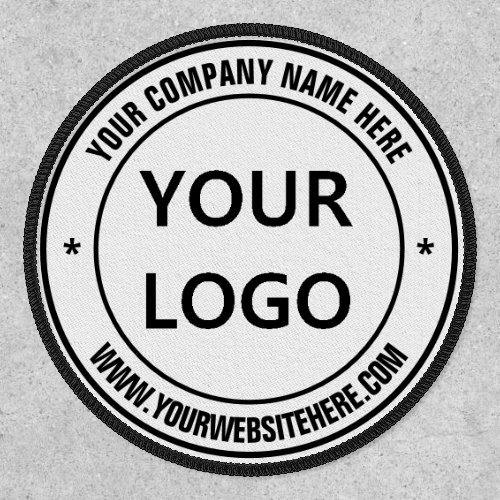 Custom Logo Name Patch Stamp Personalized 