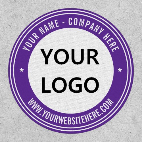 Custom Logo Name Personalized Colors Stamp Patch