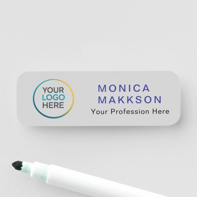 Custom  Logo Name Tag (In Situ)