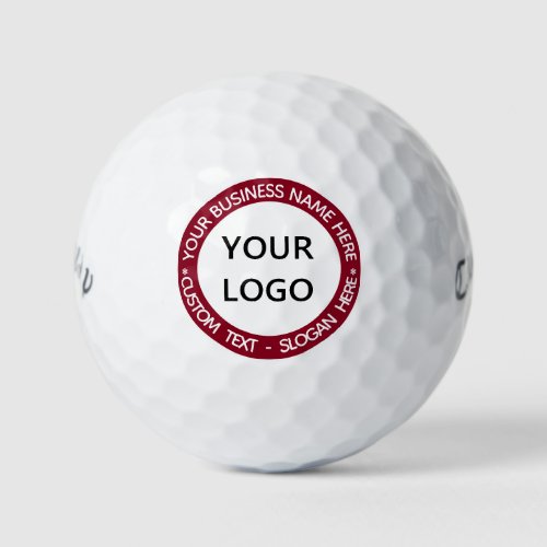 Custom Logo Name Text Colors Personalized Special Golf Balls
