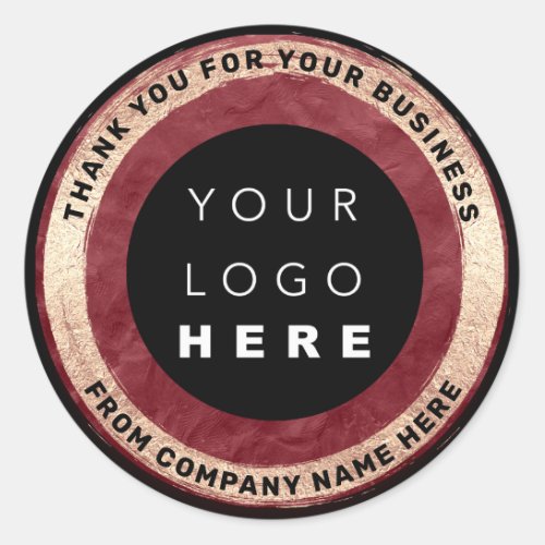  Custom Logo Name Web Seal Gold Rose