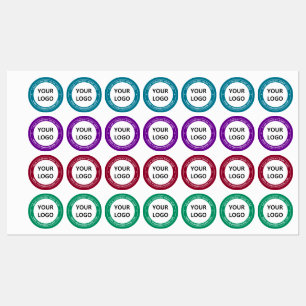 Custom Logo Name Website Business Labels Example