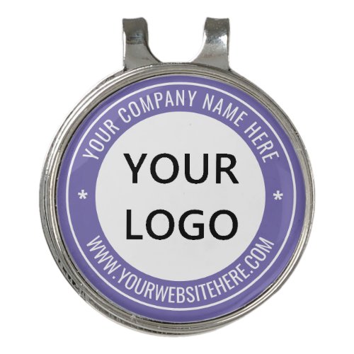 Custom Logo Name Website Color Stamp Golf Hat Clip