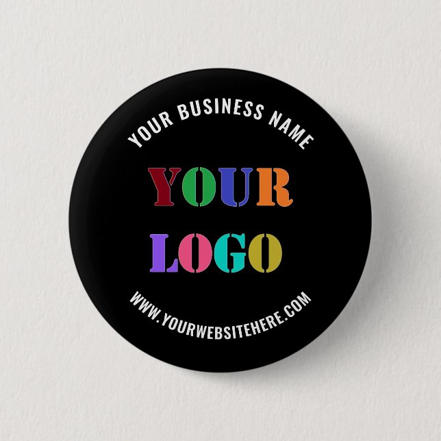 Custom Logo Name Website Colors Button Promotional (Front)