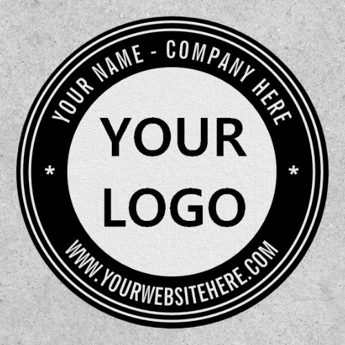 Custom Logo Name Website Colors Personalized Stamp Patch