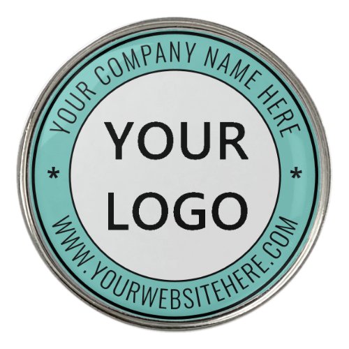 Custom Logo Name Website Golf Ball Marker