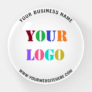 Custom Logo Name Website Paperweight Business Gift
