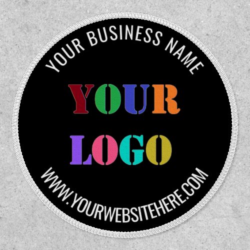 Custom Logo Name Website Patch _ Your Colors