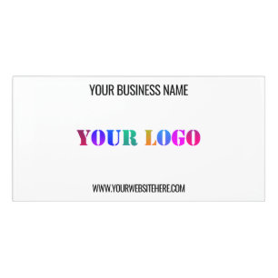 Custom Logo Name Website Personalized Door Sign