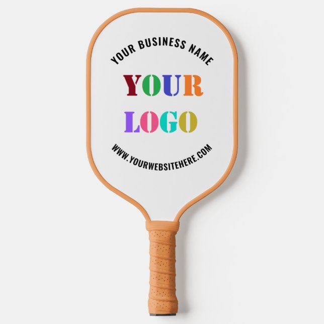 Custom Logo Name Website Pickleball Paddle Company (Front)