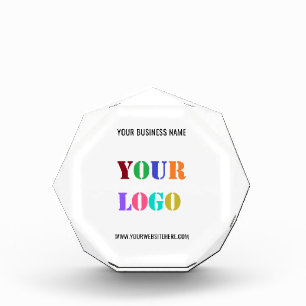 Custom Logo Name Website Promotional Acrylic Award