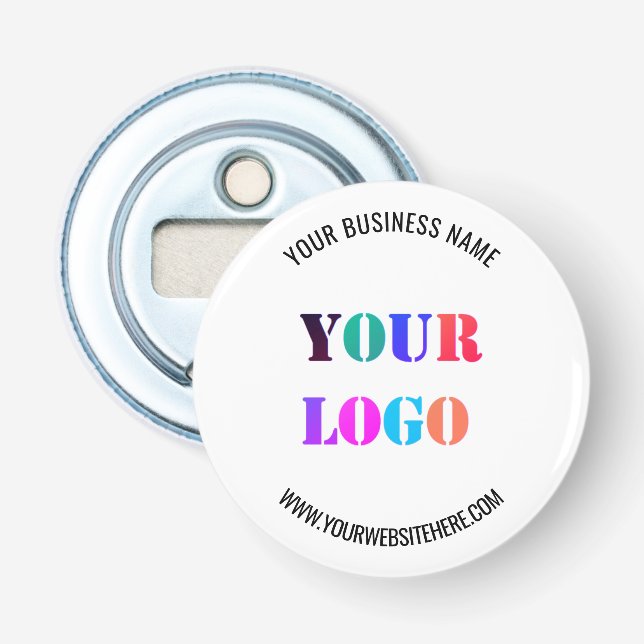 Custom Logo Name Website Promotional Personalized  Bottle Opener (Front)