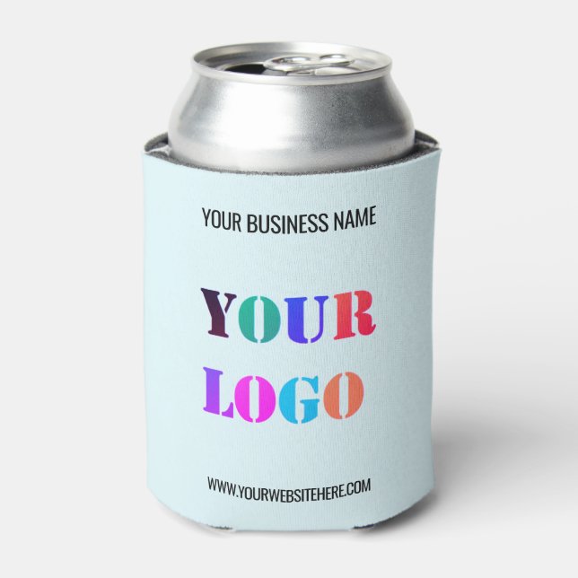 Custom Logo Name Website Promotional Personalized  Can Cooler (Can Front)