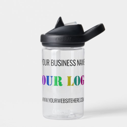 Custom Logo Name Website Promotional Water Bottle