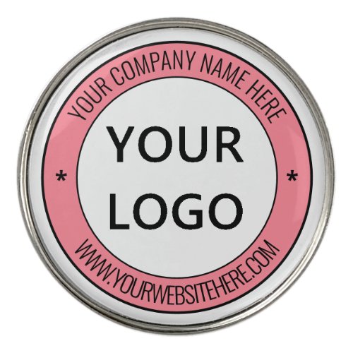 Custom Logo Name Website Stamp Golf Ball Markers