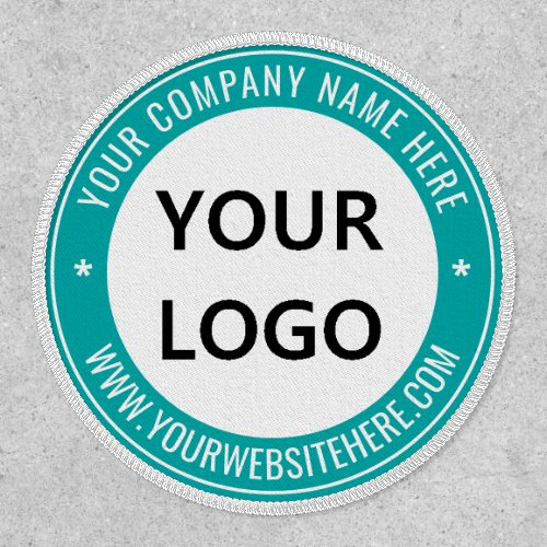 Custom Logo Name Website Stamp Patch _ Your Colors