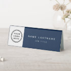 Custom Logo Navy Blue Professional