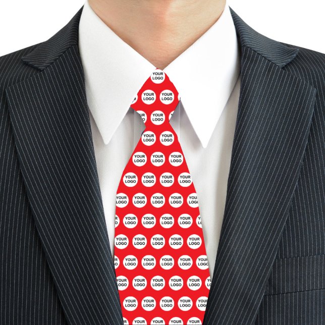 Custom Logo  Neck Tie (Custom Logo Neck Tie)