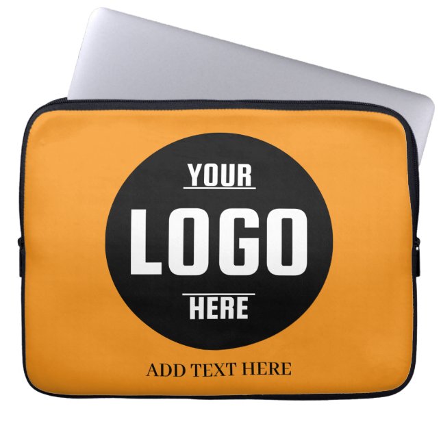 Custom Logo Neoprene Laptop Sleeve – 13 Inch (Front)