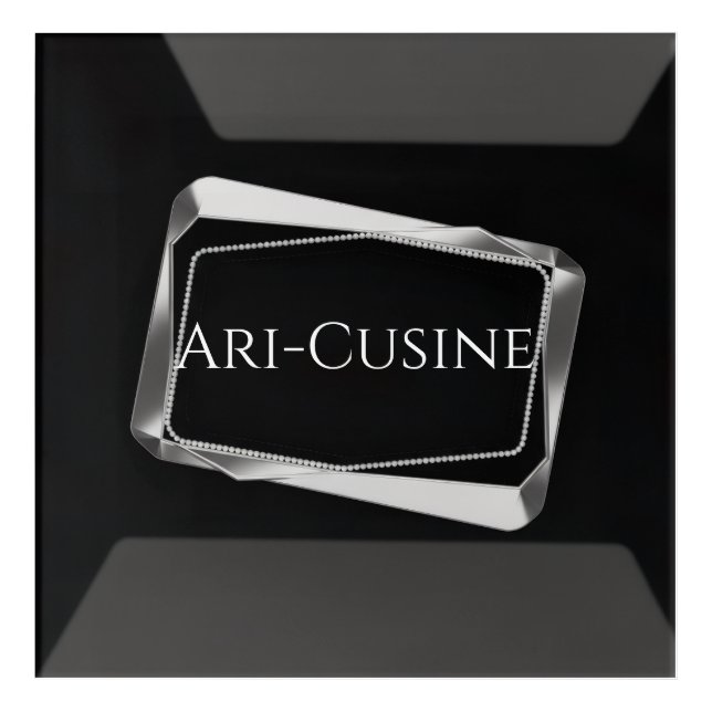 Custom Logo Office Wall Art (Front)